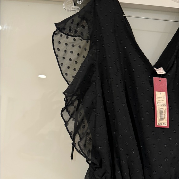 Black polka dot sparkle dress - Picture 5 of 5